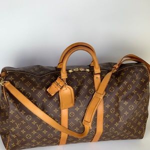 Authentic Louis Vuitton Keepall 55 Bandouliere